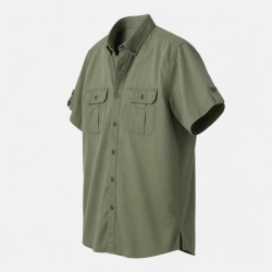 Men's Merrill Button Down Short Sleeve Shirt Pockets
