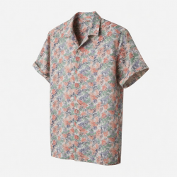 Men's Floral Short Sleeve Shirt