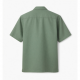 Men's Washable Linen Camp Short Sleeve Shirt Sage Green