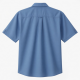 Men's Outfitters Fishing Short Sleeve Shirt Blue