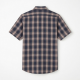 Men's Plaid Button Down Short Sleeve Shirt