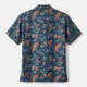 Men's Silk Floral Button Hawaiian Short Sleeve Shirt