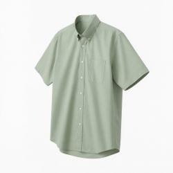 Men's Button Down Short Sleeve Shirt