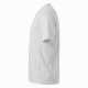Men's White Short Sleeve Dri-Fit Athletic Short Sleeve Shirt V-Neck