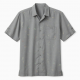 Men's Short Sleeve Shirt Gray Hawaiian Bamboo Button Down