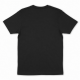 Men's Black Graphic Logo Crew Neck Short Sleeve T-Shirt