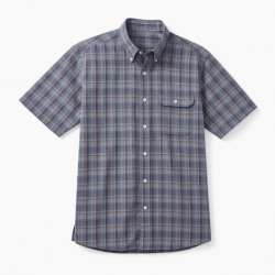 Men's Plaid Short Sleeve Shirt
