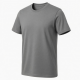Men's Gray Crew Neck Short Sleeve T-Shirt