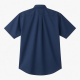 Men's Navy Blue Button Short Sleeve Shirt
