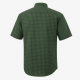 Men's Green Plaid Button Down Short Sleeve Shirt