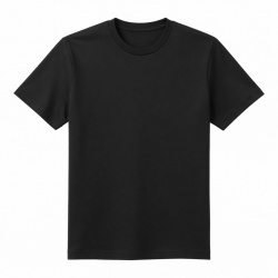 Men's Black Short Sleeve T-Shirt