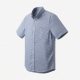 Men's Short Sleeve Shirt Striped Cotton