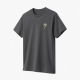 Men's Short Sleeve T-Shirt Palm Tree Embroidery